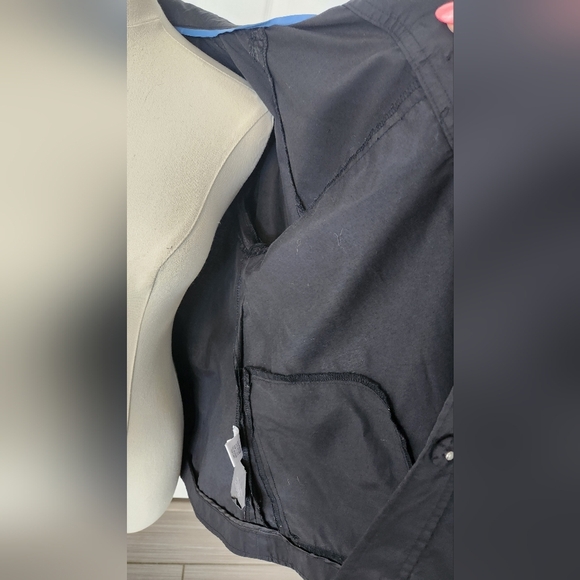 Simply Vera by Vera Wang Black Swing Shift Jacket - Size Medium - Picture 9 of 10